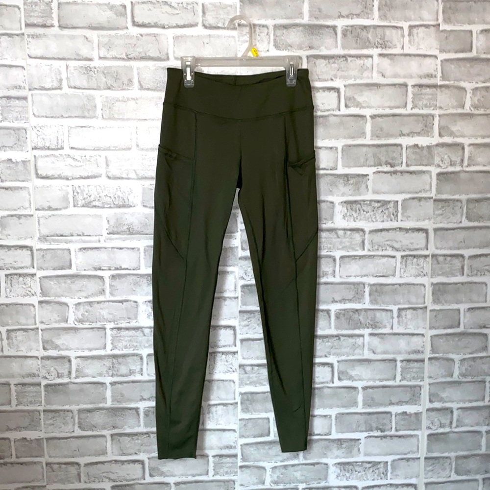 Olive Green Leggings